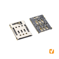 1.42H Pin-Push Nano SIM Card Socket