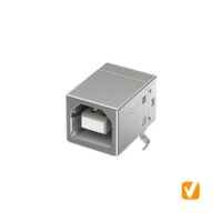 USB Type B Female 90 Degree